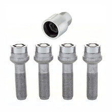 Load image into Gallery viewer, McGard Wheel Lock Bolt Set - Radius Seat, M14x1.5 Thread, Chrome Finish, 4-Pack