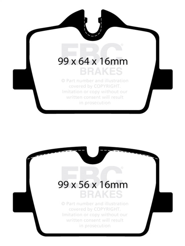 EBC Bluestuff NDX Full Race Brake Pads for BMW and Toyota Models