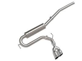 aFe Rebel Series 2-1/2 Inch Stainless Steel Cat-Back Exhaust System for Ford Maverick 2022-2023