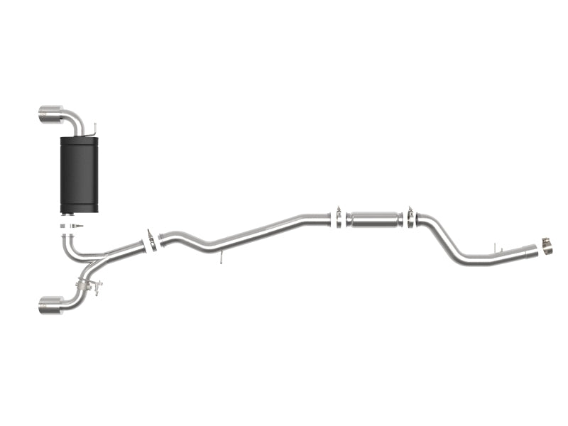 aFe POWER Takeda 2020-2023 Toyota Supra Cat-Back Exhaust System with Polished Tips
