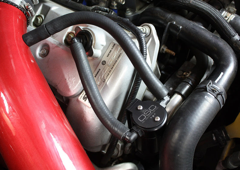 J&L 3.0 Passenger-Side Oil Separator JLT3018P-B for 1999-2004 Ford Mustang Cobra and 2003-2004 Mach 1