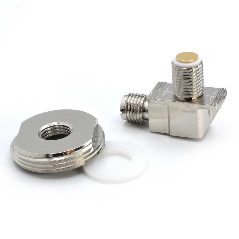 Rugged Radios NMO Bulkhead with Mini UHF Female Connector for Automotive Applications