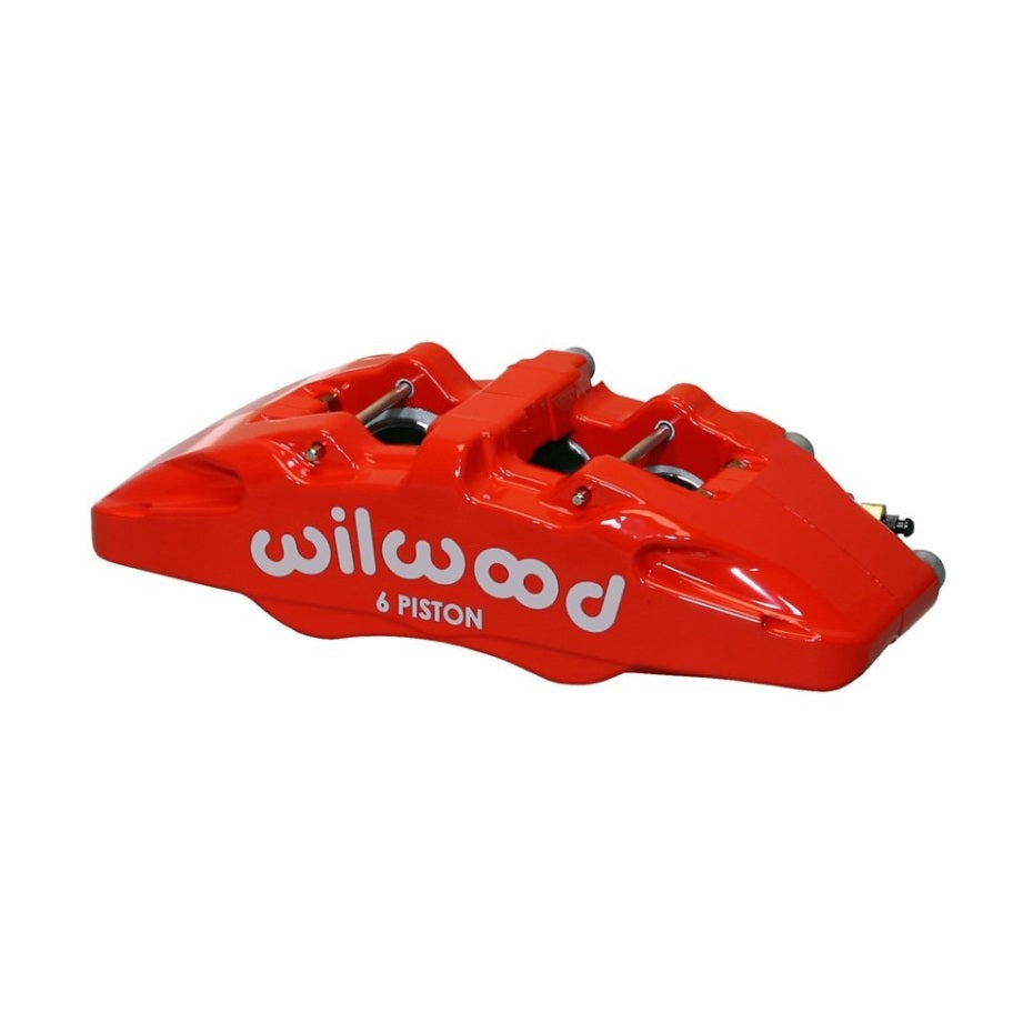 Wilwood Dynapro DP6A Forged 6-Piston Red Brake Caliper Part Number Wil120-13434-RD