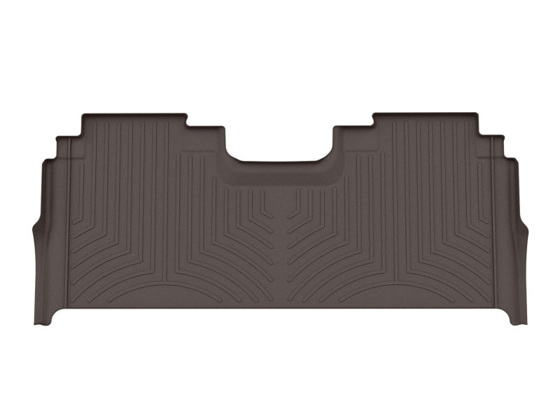 WeatherTech FloorLiner DigitalFit Rear Floor Mats for 2021+ Ford F-150 SuperCrew, Cocoa - Part Number WET476976