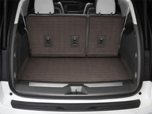 Load image into Gallery viewer, WeatherTech SeatBack Cargo Liner HP WET431466IM for 2021-2023 GMC Yukon XL, Yukon Denali XL and Chevy Suburban, Cocoa