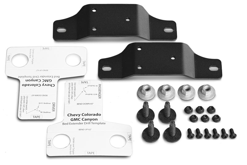 AMP Research BedXtender HD Kit for Chevrolet Colorado and GMC Canyon (2019-2022) - Black