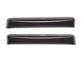 WeatherTech 81935IM Rear Side Window Deflectors for 2019-2023 Ram 1500 Crew Cab, Dark Tint