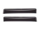 WeatherTech Side Window Deflectors for 2018-2019 Honda Odyssey Rear Windows, Dark Tint, Part Number WET81902IM