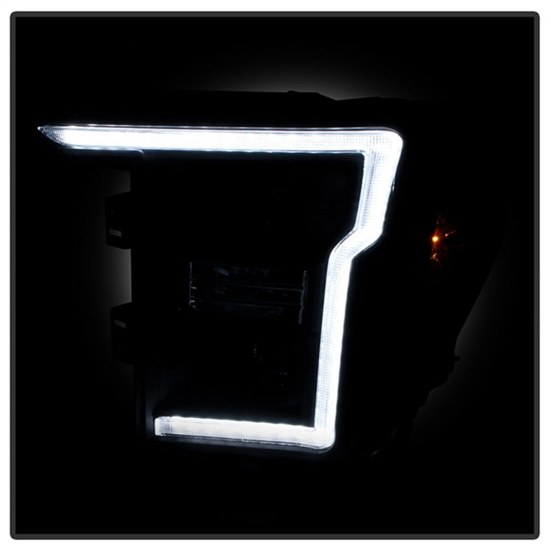 Spyder Signature LED Projector Headlights for 2020-2021 Ford F-150 - Black Finish