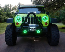 Load image into Gallery viewer, Oracle Lighting 7-inch High Power LED Headlights with ColorSHIFT 2.0 for Jeep Wrangler and Off-Road Vehicles