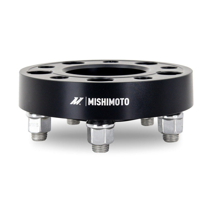 Mishimoto 5x114.3 Wheel Spacers for Ford Mustang 2015+ – Precision Forged Aluminum, Black Anodized
