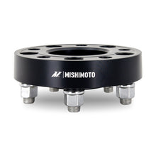 Load image into Gallery viewer, Mishimoto 5x114.3 Wheel Spacers for Ford Mustang 2015+ – Black Anodized Aluminum with Grade-12.9 Steel Studs