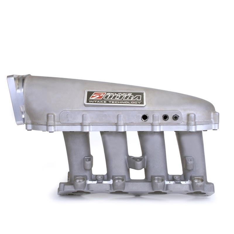 Skunk2 Racing Ultra Series D Series Race Intake Manifold - 3.5L Silver for Honda Civic & Del Sol