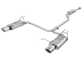 aFe Takeda 2.25-inch to 2-inch Stainless Steel Cat-Back Exhaust System with Polished Tips for Honda Accord 2008-2012 V6 3.5L