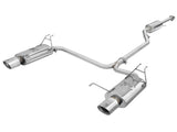 aFe Takeda 2.25-inch to 2-inch Stainless Steel Cat-Back Exhaust System with Polished Tips for Honda Accord 2008-2012 V6 3.5L