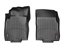 Load image into Gallery viewer, WeatherTech DigitalFit Front FloorLiners for Nissan Rogue - Black (Part #wet446301)