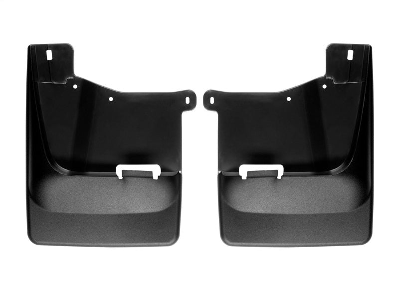 WeatherTech DigitalFit No-Drill MudFlaps for Chevrolet Silverado 2500HD & 3500HD - Black