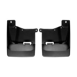 WeatherTech DigitalFit No-Drill MudFlaps for Chevrolet Silverado 2500HD & 3500HD - Black