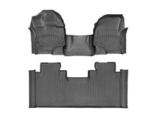 Load image into Gallery viewer, WeatherTech DigitalFit FloorLiner for Ford F-150 (2015-2016) * Front and Rear Over-The-Hump, Black
