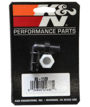 Load image into Gallery viewer, K&amp;N Engineering Air Filter Vent Kit - White, 90 Degree Plastic Flange, 1.75 Inch Height and Length