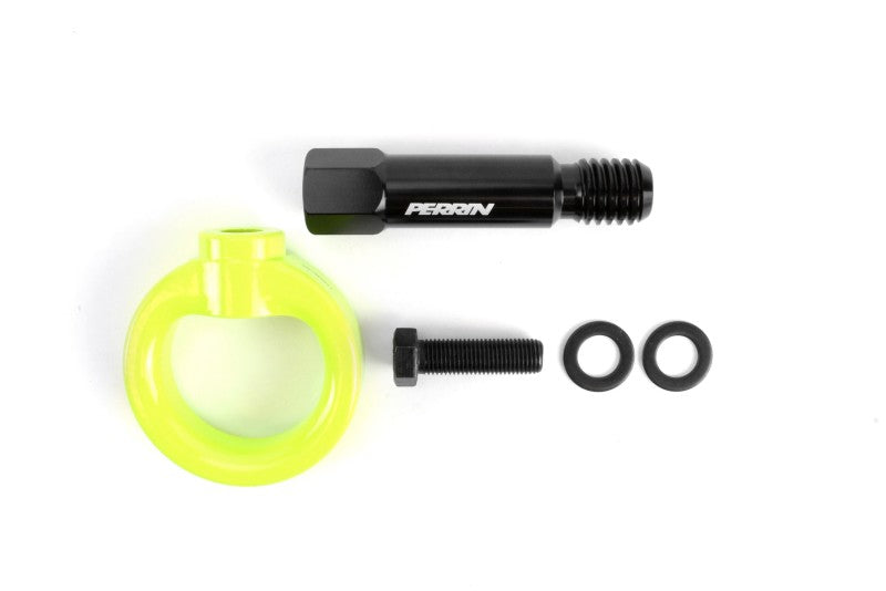 Perrin Performance Front Tow Hook Kit for 2020-2025 Toyota Supra - Neon Yellow