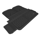 3D MAXpider KAGU Series Custom Fit Cargo Liner for Tesla Model X - Behind 2nd Row, Black