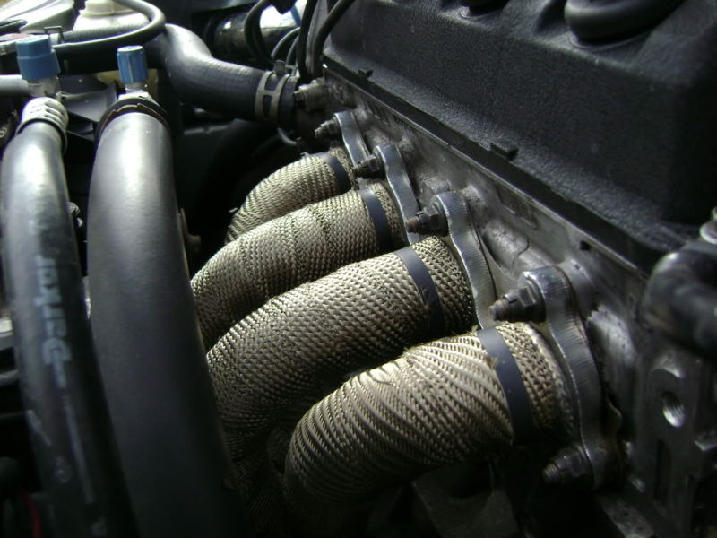 Mishimoto 2 inch x 35 ft Exhaust Heat Wrap with Stainless Locking Ties - Automotive Thermal Insulation for Engine Performance