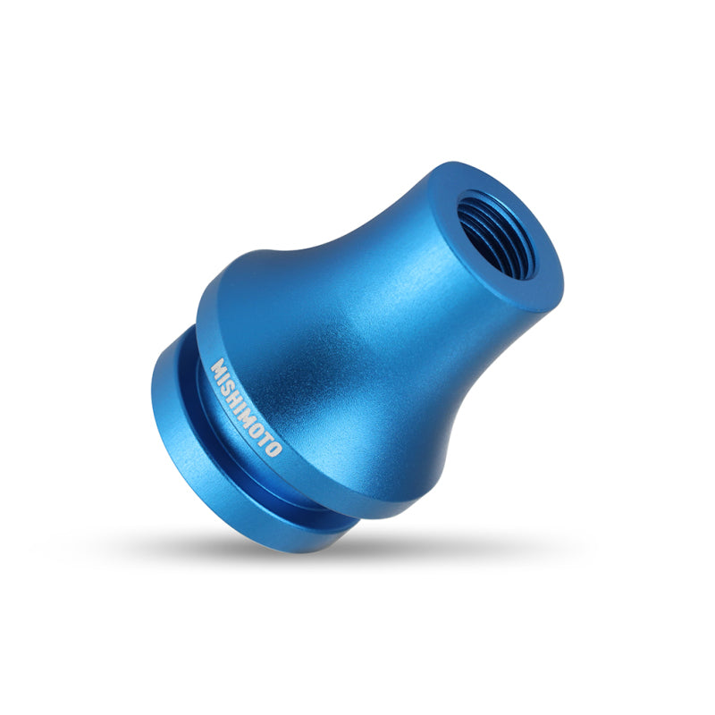 Mishimoto Shift Boot Retainer/Adapter M12x1.25 in Blue for Automotive Enhancements