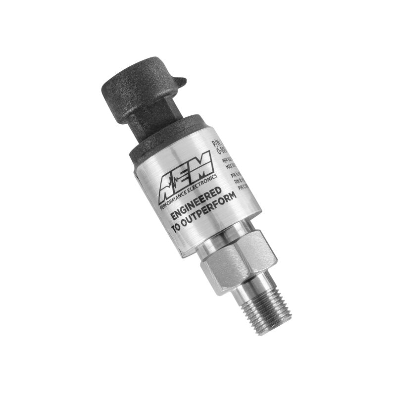 AEM 6.5 Bar MAP and 100 PSIG Stainless Steel Pressure Sensor Kit