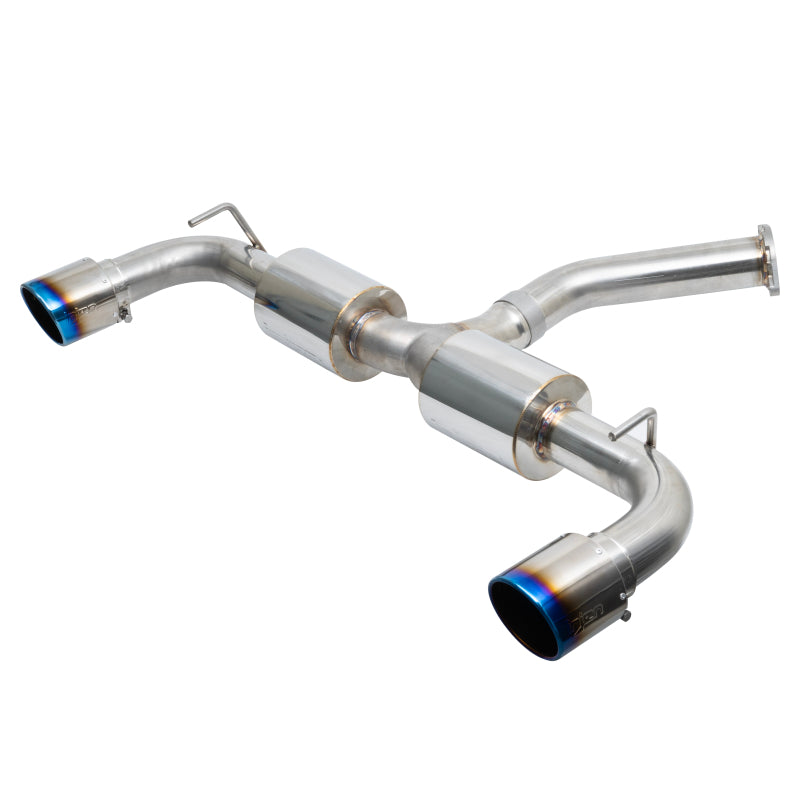 Injen SES1343ABTT Hyundai Veloster N 2019-2022 Performance Stainless Steel Axle Back Exhaust System with Burnt Titanium Tips