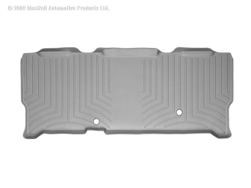WeatherTech DigitalFit Rear FloorLiner for 2007-2010 Ford F-250/F-350 Super Duty in Gray, Part Number WET460023