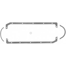 Fel-Pro 1839 Engine Oil Pan Gasket Set with Rubber-Coated Fiber and Steel Core for V8 Engines