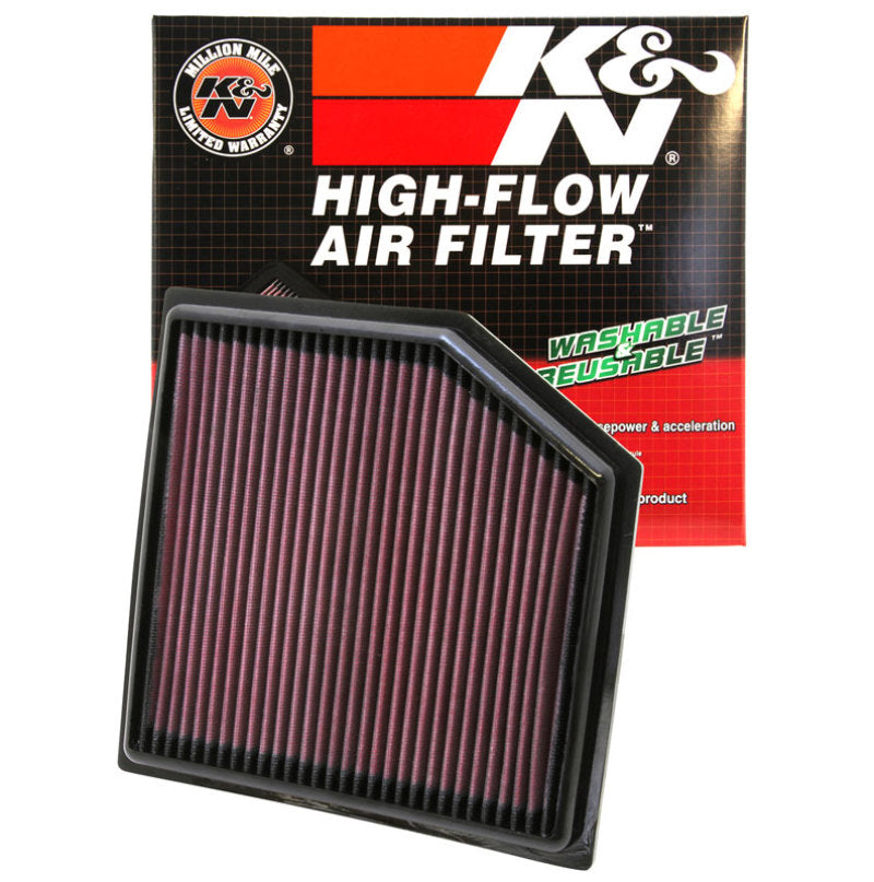K&N Engineering High-Flow Drop-In Air Filter for Lexus GS and IS Models (Part #knn33-2452)