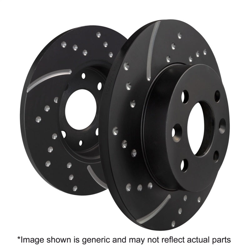 EBC 3GD Series Sport Slotted Rear Brake Rotors for Toyota Corolla and Pontiac Vibe