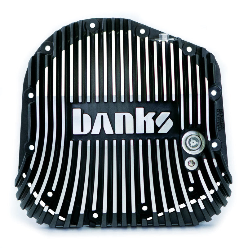Banks Power 85-19 Ford F-250/F-350 10.25-Inch 12 Bolt Satin Black Differential Cover Kit with Ram-Air® Cooling