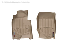 Load image into Gallery viewer, WeatherTech DigitalFit Front FloorLiner for Infiniti G35 and G37 (2007-2012) * Tan
