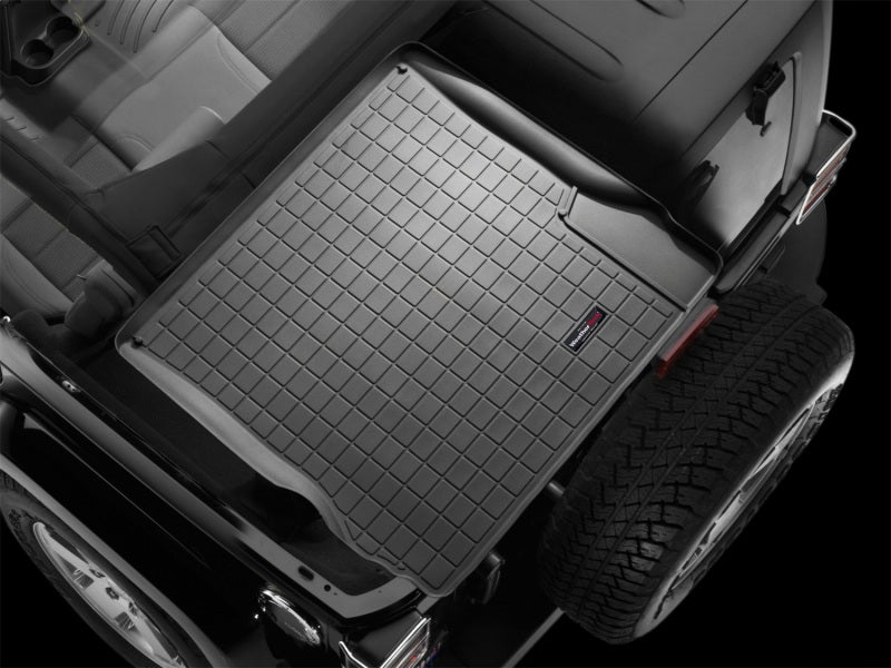 WeatherTech 07+ Jeep Wrangler Unlimited Cargo Liner in Black * Durable Fit for 2011-2013 Models