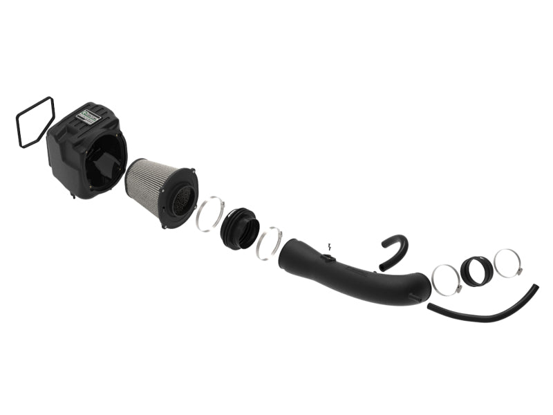 aFe Quantum Cold Air Intake System with Pro Dry S Filter for GM Silverado and Sierra 1500 (2014-2019) V8-5.3/6.2L