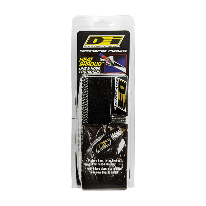 DEI Heat Shroud 2-1/2 inch x 3 ft Aluminum Sleeving with Hook & Loop Closure