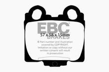 Load image into Gallery viewer, EBC Yellowstuff Rear Brake Pads for Lexus GS300 &amp; GS430 (2000-2005) * High-Performance Street and Track Use