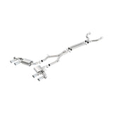 Borla - ATAK Cat-Back Exhaust System for 17-23 Chevrolet Camaro ZL1 6.2L V8 with NPP Dual Mode Valves