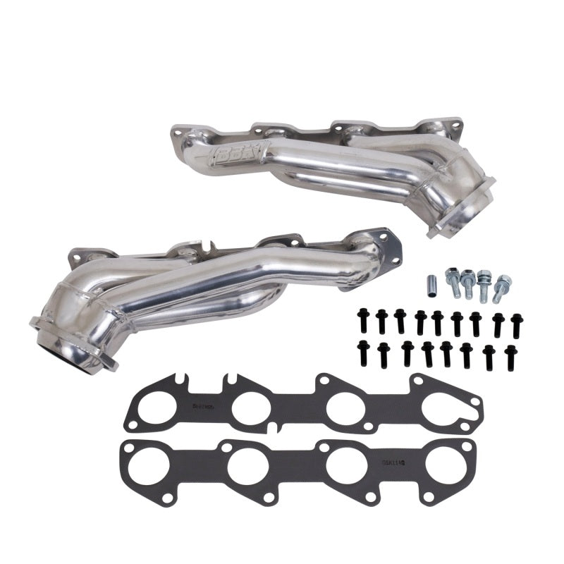 BBK 05-15 Dodge Challenger and Charger 5.7 Hemi Shorty Tuned Length Exhaust Headers - Silver Ceramic Coated