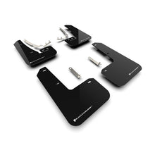 Load image into Gallery viewer, Rally Armor 22-25 VW MK8 Golf GTI and Golf R Black UR Mud Flaps with White Logo