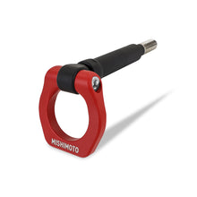 Load image into Gallery viewer, Mishimoto Racing Tow Hook for Subaru BRZ, Scion FR-S, Toyota 86 – Red Aluminum and Steel, 8,000 lbs Capacity