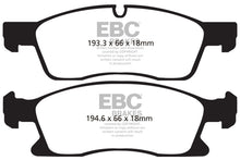 Load image into Gallery viewer, EBC Brakes EBC-ED91871 Extra Duty Front Brake Pads for Jeep Grand Cherokee &amp; Dodge Durango