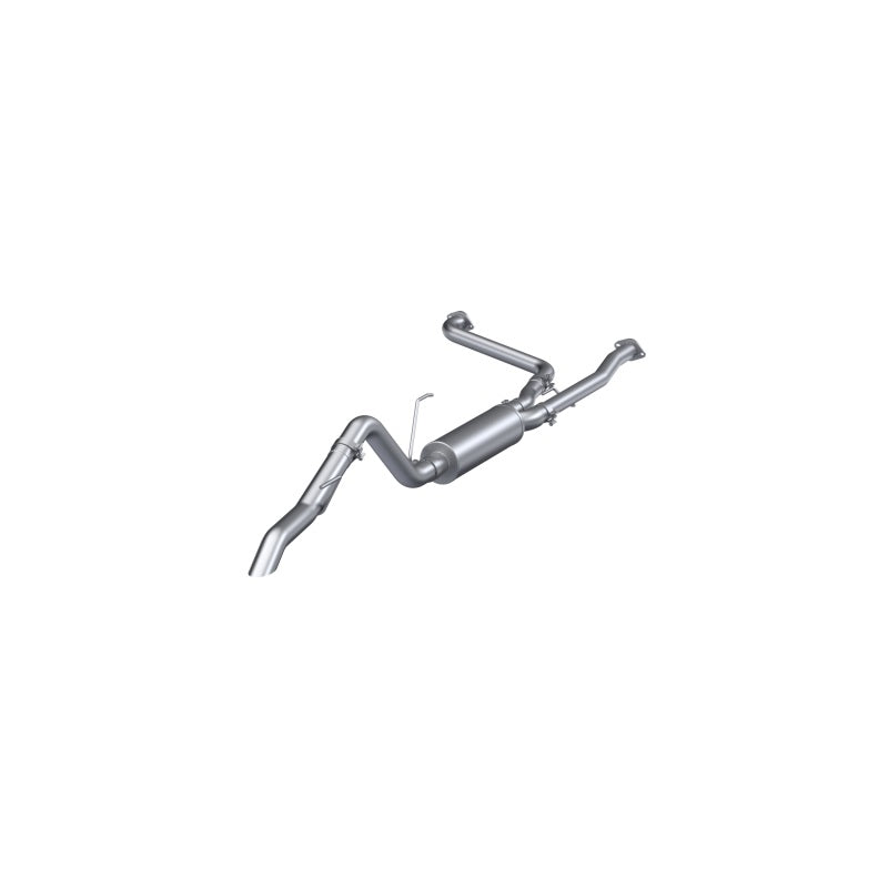 MBRP Armor Lite Series 22-24 Nissan Frontier 3.8L Cat Back Exhaust System with 3-Inch Tip and Turndown Exit