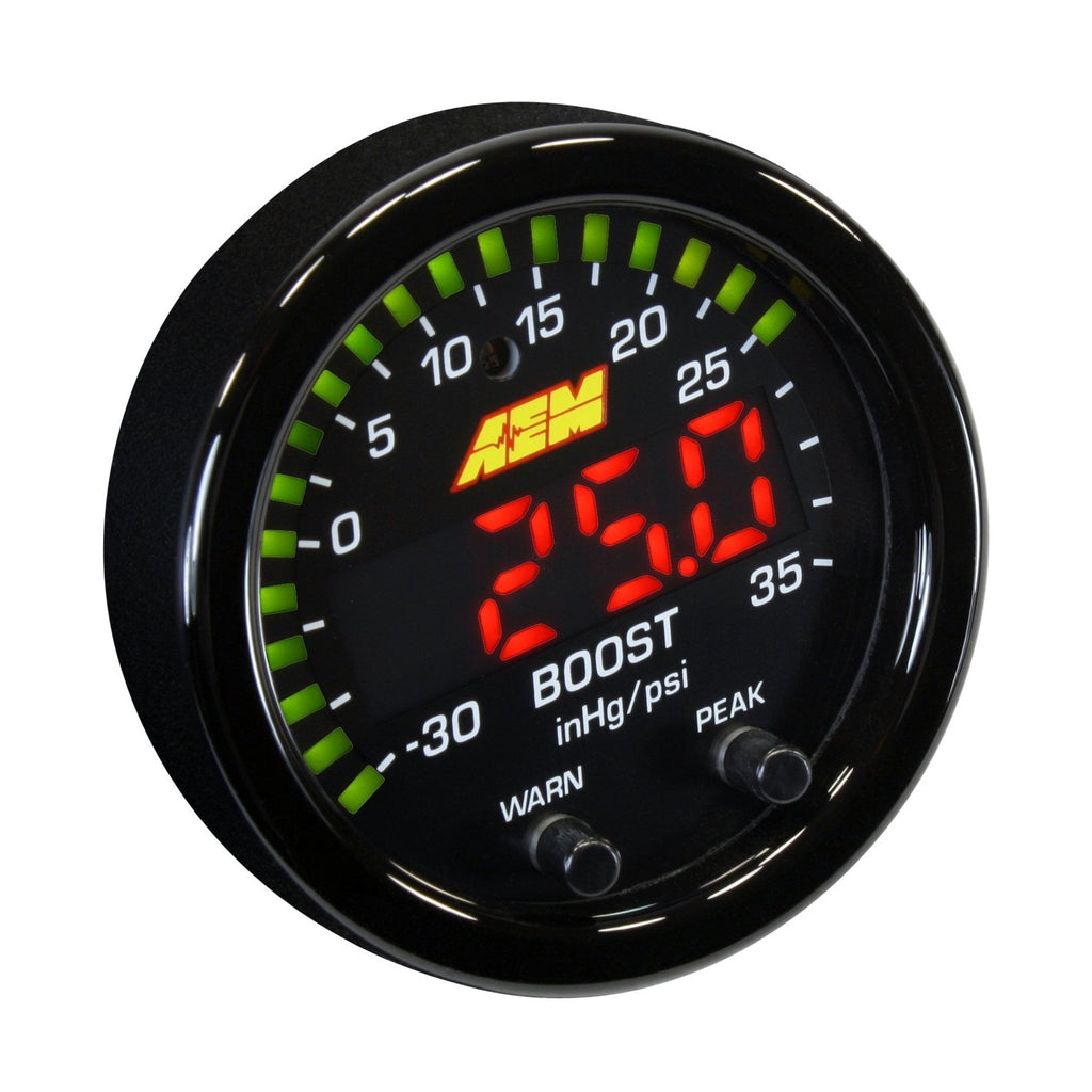 AEM - X-Series Boost Gauge - 30-0306