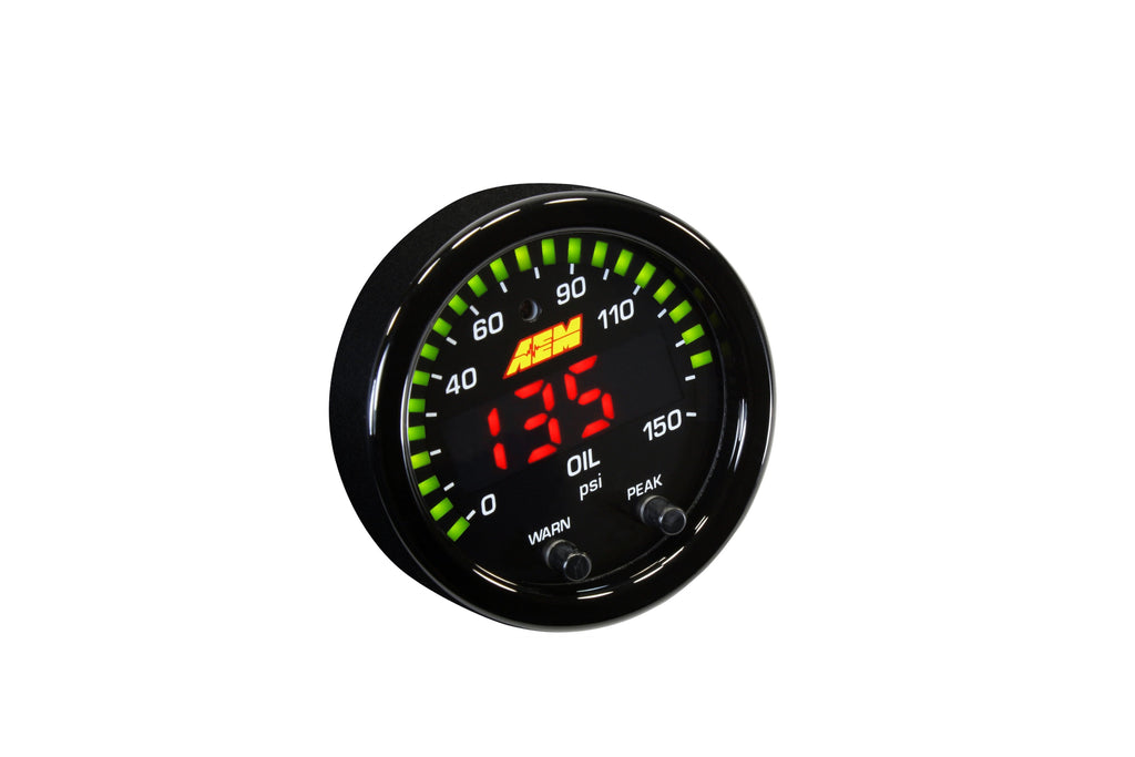 AEM - X-Series Fluid Pressure Gauge Kit - 30-0307