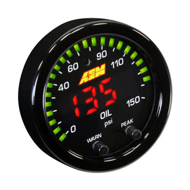 AEM - X-Series Fluid Pressure Gauge Kit - 30-0307