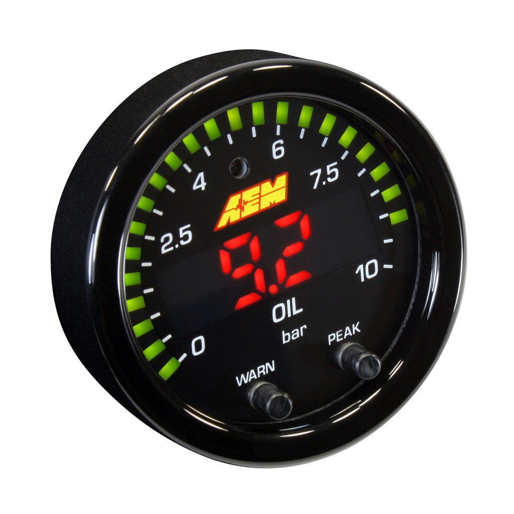 AEM - X-Series Fluid Pressure Gauge Kit - 30-0307